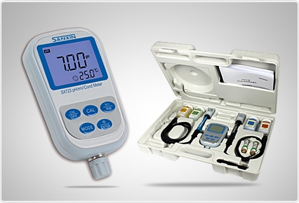 三信便攜式雙參數(shù)測(cè)量儀SX723 PH/電導(dǎo)率計(jì)